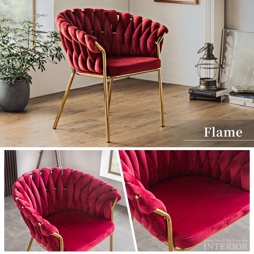 ダイニングチェア バイオレット かわいい椅子 ゴールド ベロア ダイニングチェア バイオレット かわいい椅子 ゴールド ベロア