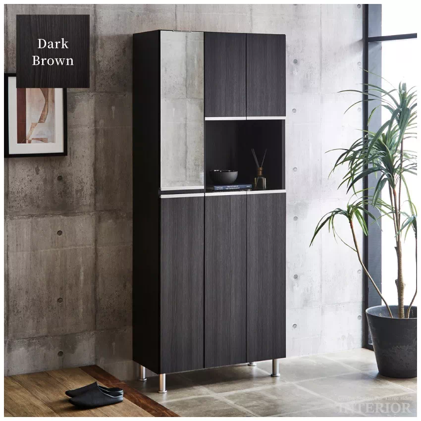 シューズボックス 日本製 大容量 幅75cm 奥行き35cm ハイタイプ