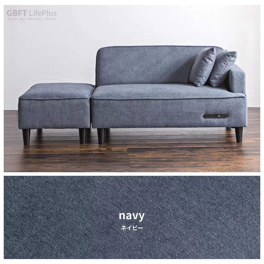 Pure Luxe ローソファー 2人掛け おしゃれ 3人掛け カウチ ソファ 北欧