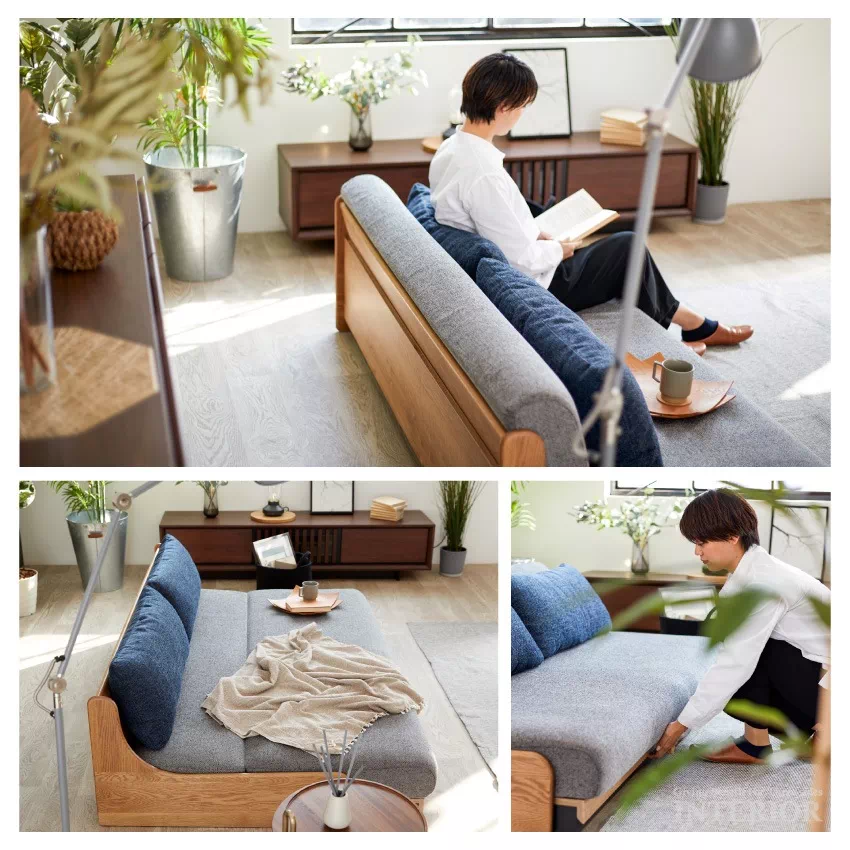 やいさん専用　カウチソファベッド　シングルサイズ　クッション付き　ブラウン やいさん専用 カウチソファベッド シングルサイズ クッション付き ブラウン