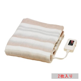 【2枚セット】 椙山紡織 SUGIYAMA 電気敷き毛布 2枚入り 140×80cm NA-023S 電気敷毛布 電気毛布