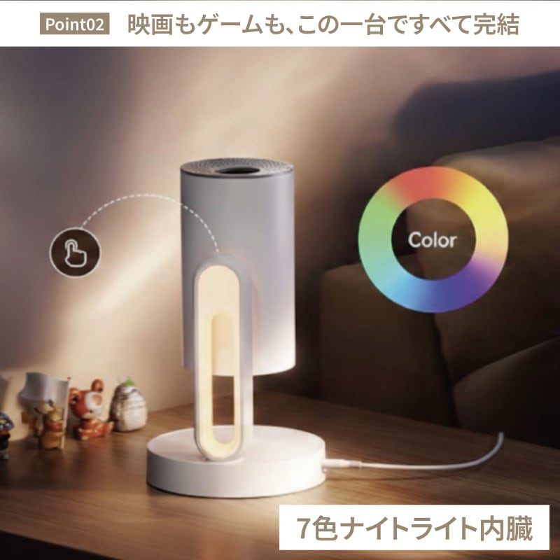 A1223 ETOE プロジェクター Starfish Plus Google TV搭載