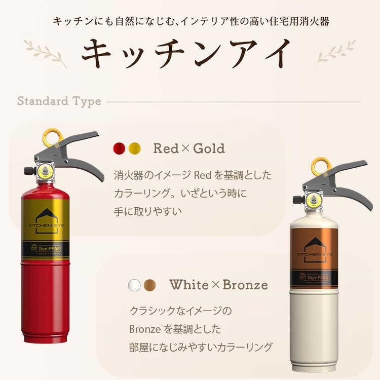 住宅用消火器 キッチンアイ ｜ あんしんの殿堂 防災館