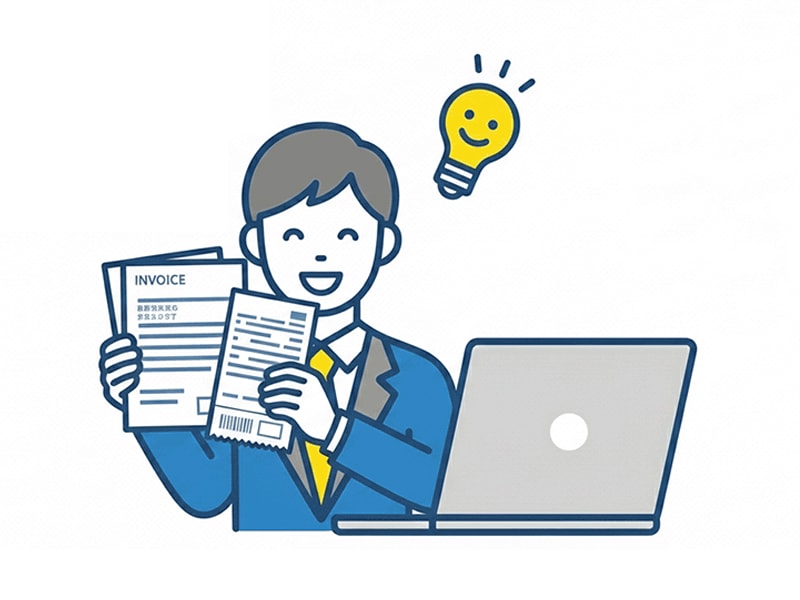 領収証を簡単に発行