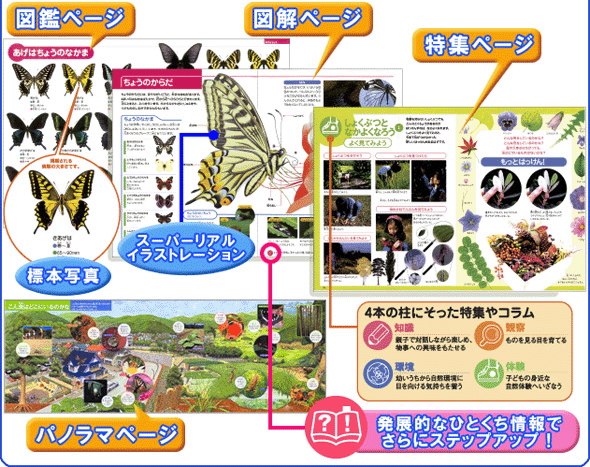 フレーベル館の図鑑 NATURA 全巻