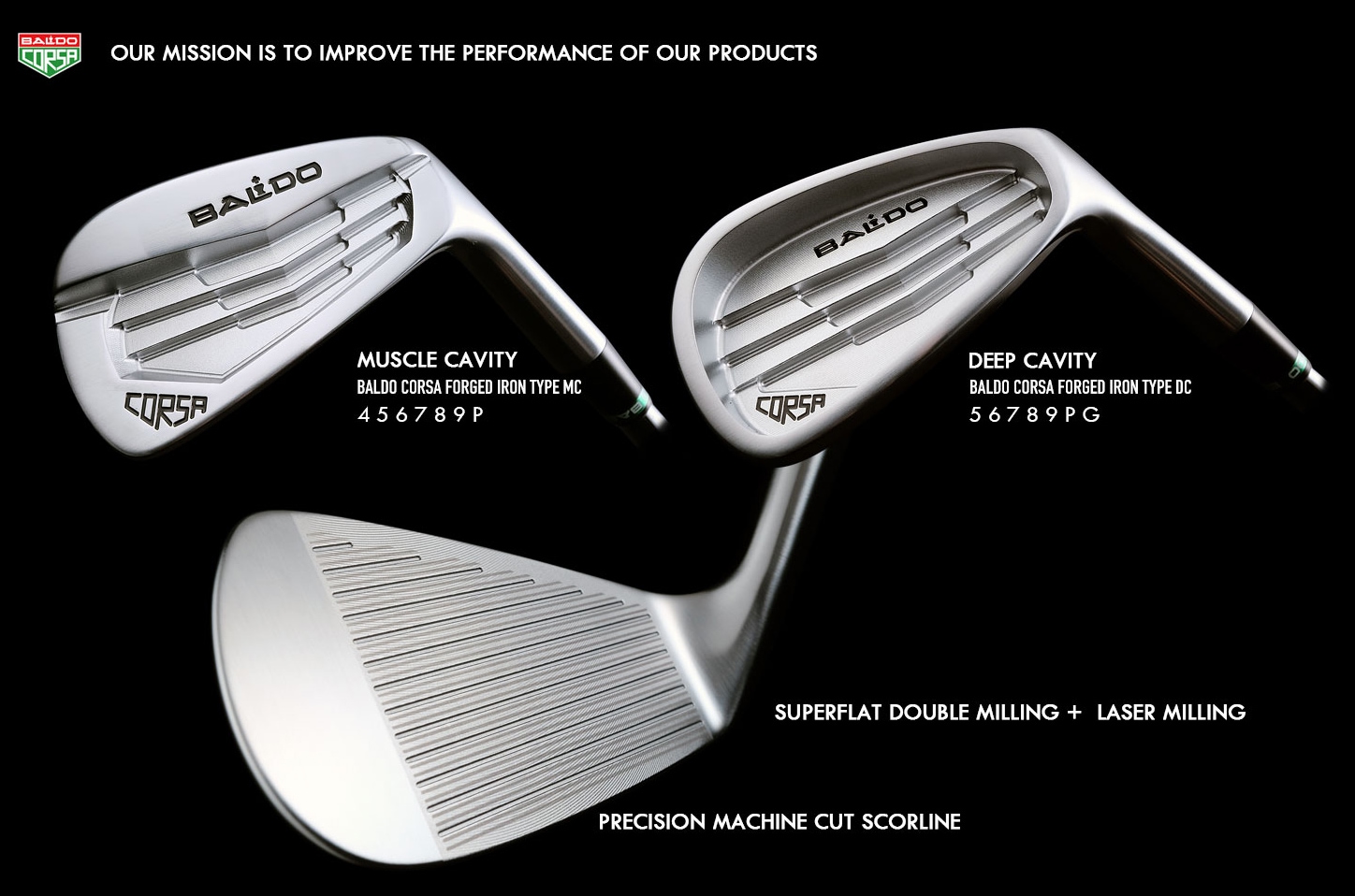 2022 BALDO CORSA FORGED IRON DEEP CAVITY（バルド コルサ フォージド