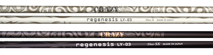 CRAZY REGENESIS LY-03 シャフト:RODDIO・FUSO DREAM・Zodia・EPON