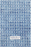 藍染てぬぐい四角ならべ