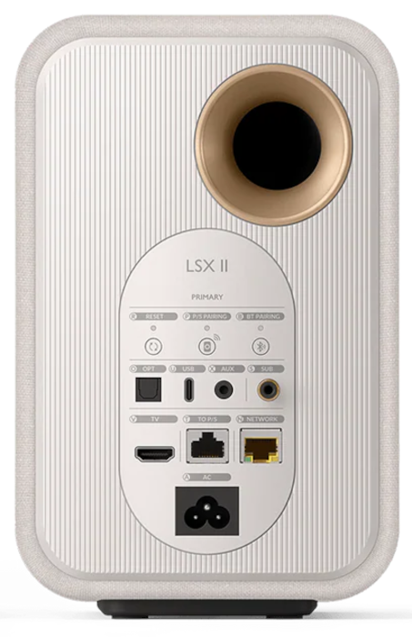 キャンペーン実施中、2026年3月29日まで】KEF LSXⅡ コットンホワイト