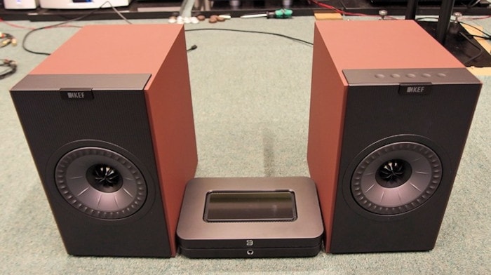 在庫有」KEF Coda W ミッドナイトブルー ペア アクティブスピーカー