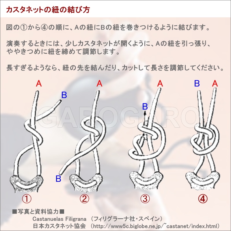 フラメンコ | 入門用カスタネット Jale社製(箱入り) 黒 フィブラ[HMBR