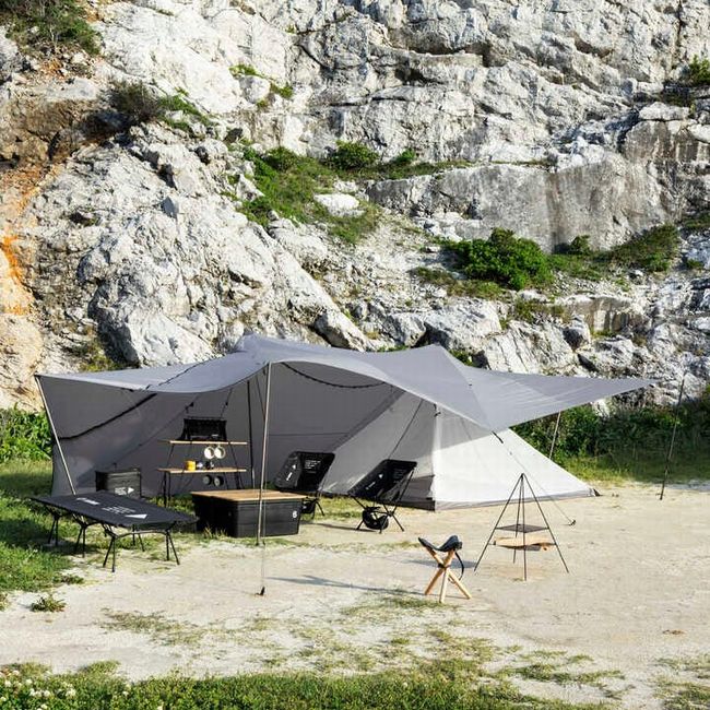 muraco × and wander HERON 2POLE SHELTER アンドワンダー and wander muraco × and wander HERON 2POLE SHELTER