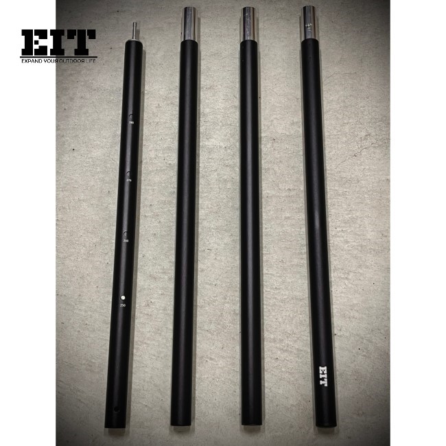 EIT YUNAN Black Pole Mac one マックワン　ポール エイト ユナン EIT YUNAN Black Pole (250-280cm) | ガレージキャンプ