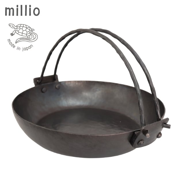 millio鍛造すき焼き鍋 ミリオ millio 鍛造すき焼き鍋 26cm | ガレージキャンプストア