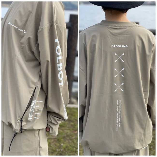 Mサイズ FOLBOT PHYSICAL FITNESS UNIFORM LS フォルボット FOLBOT フィジカルフィットネスユニフォーム LS PHYSICAL