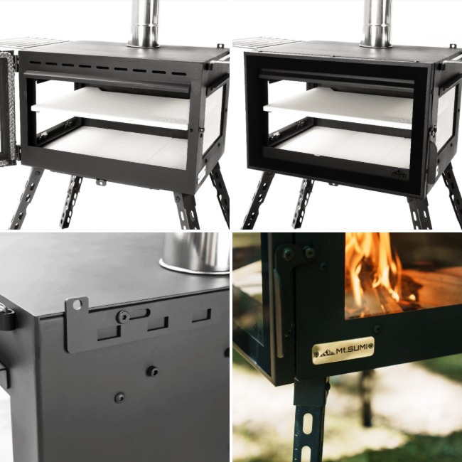 マウントスミ Mt.SUMI アウトドア薪ストーブ オーラ FG / Woodstove