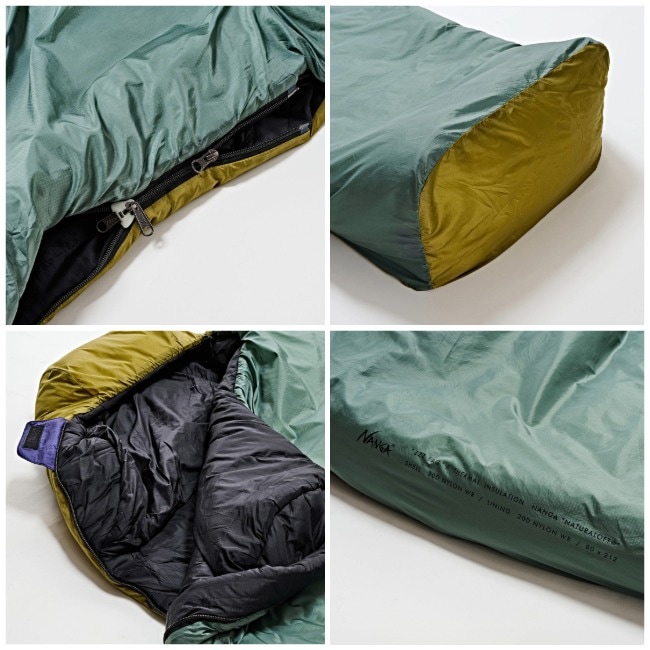 ナンガ NANGA ZZZ BAG 0 | ガレージキャンプストア GarageCampStore