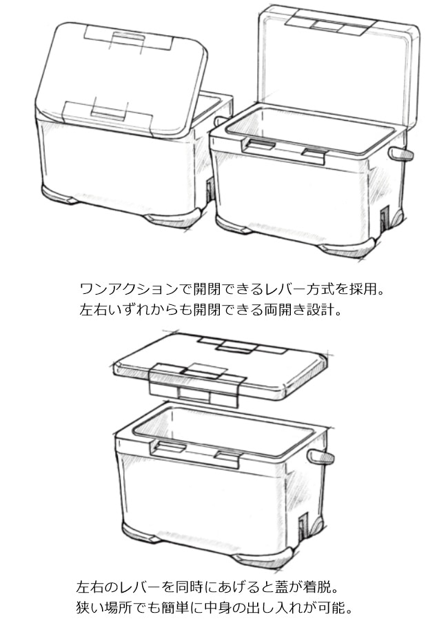 シマノ SHIMANO アイスボックス 17L EL ICEBOX 17L EL | ガレージ