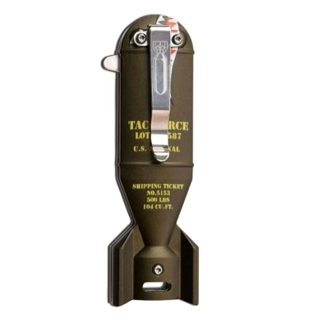 タックフォース TAC-FORCE Shark Bomb Knife Green | ガレージキャンプ