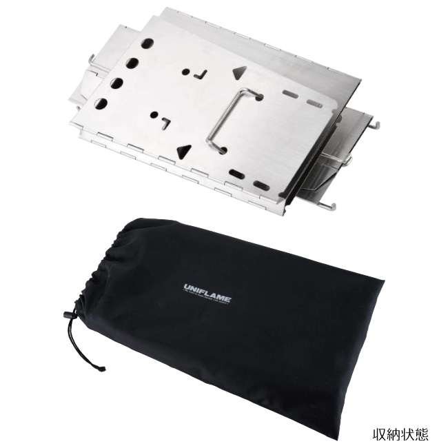 ★ユニフレーム 薪グリル　レギュラー　別売り収納バック付 即購入OK！ユニフレームUNIFLAME薪グリルレギュラー用収納バッグ