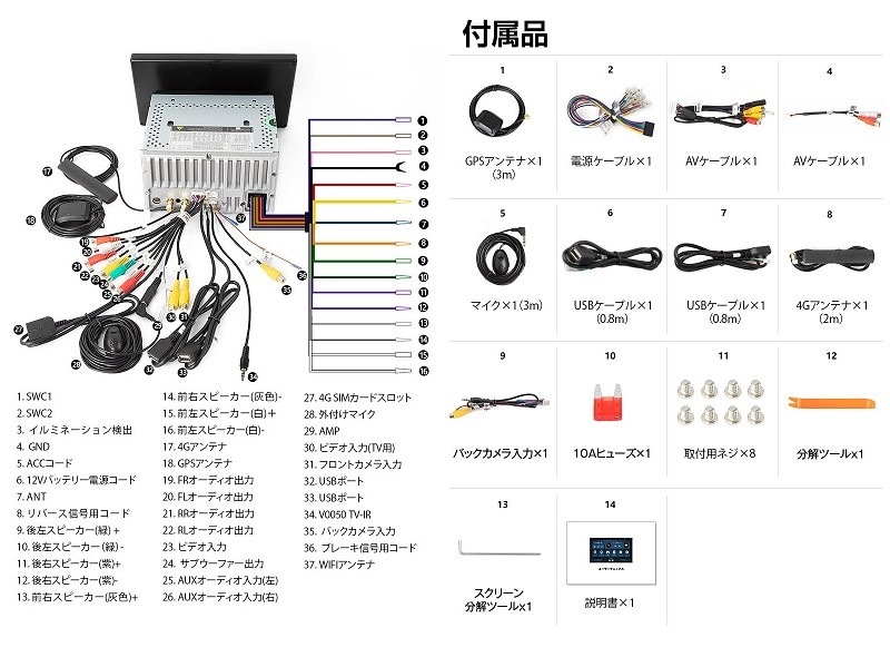 EONON GA2190J Androidナビ 10インチ ドラレコセット 直売特注品 lifeco.mw