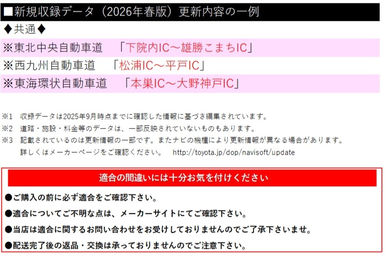 08675-0BK65 トヨタ 地図更新ソフト トヨタ純正部品 SDカーナビ用 最新