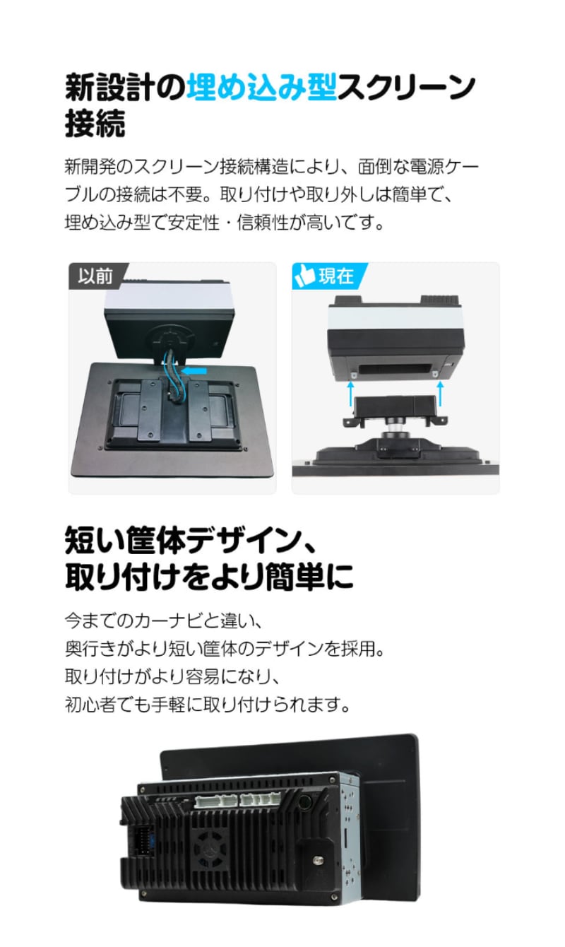 UX7AJ-PLUS+V0056 EONON ディスプレイオーディオ OBD2セット 10.1