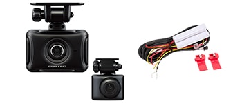 ZDR027 コムテック ドライブレコーダー 前後2カメラ TARVIS搭載 GPS