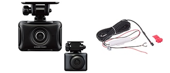 ZDR027 コムテック ドライブレコーダー 前後2カメラ TARVIS搭載 GPS