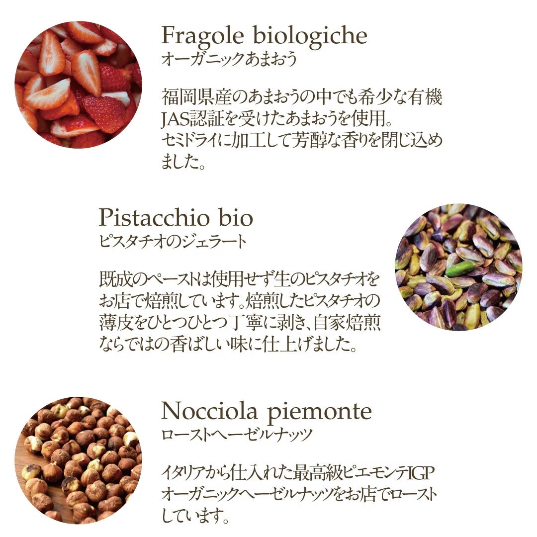 ピスタナッツイチゴ