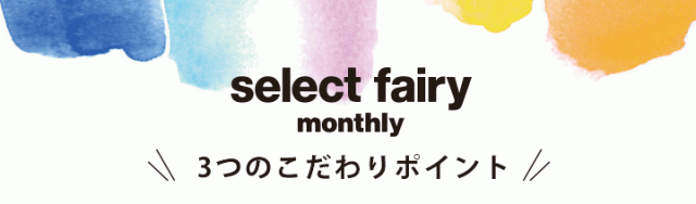 쥯ȥե꡼ޥ󥹥꡼ select fairy monthly