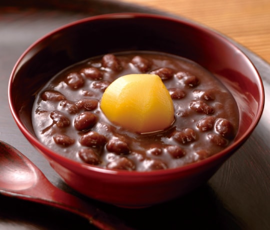 栗小豆ぜんざい
