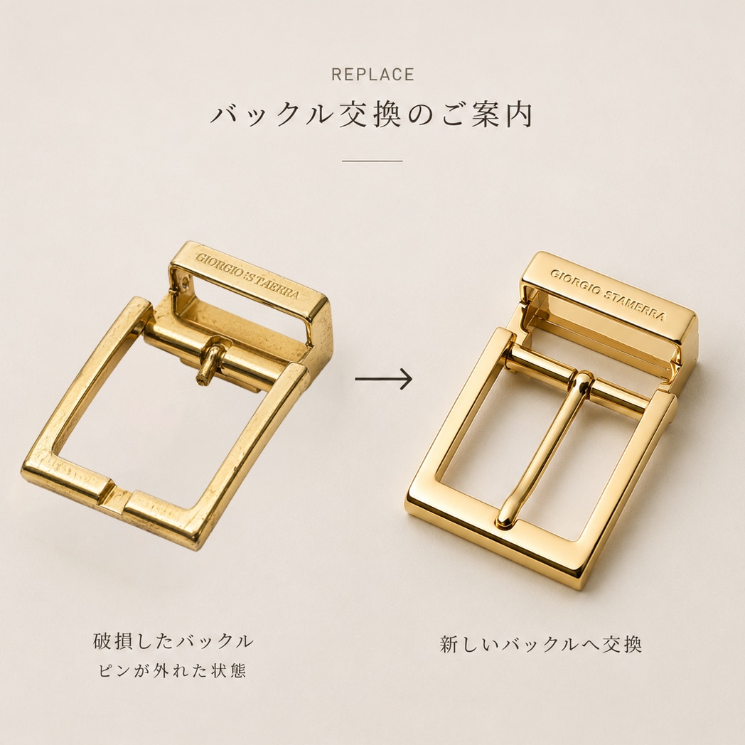 交換用バックルのイメージ