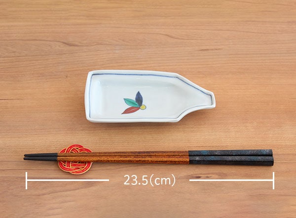 文吉窯 豆皿（色絵羽子板）｜九谷焼のうつわ｜和食器通販 じろや