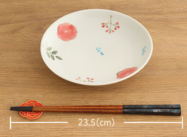 米満麻子 五.五寸皿（祝いの器）｜九谷焼のうつわ｜和食器通販 じろや