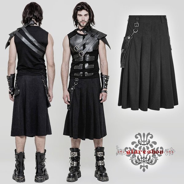 現金特価 ゴスロリ Glareshop グレアショップ M S M 5xl セール Sx237 B ゴスロリ 戦士風デザイン ポーチ付きスカート 黒 メンズ ゴスロリ ゴシック パンク ロック ファッション スチームパンク ヴィジュアル系 V系 モード系 コスプレ ステージ 衣装 服 高知インター