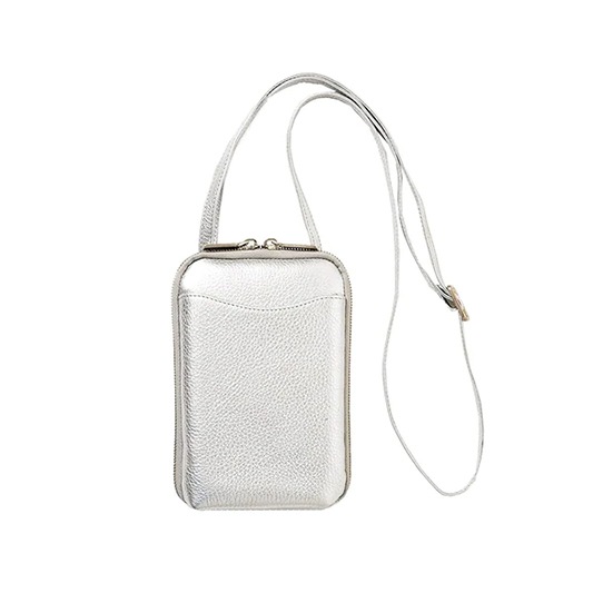 イタリアンレザー スマホショルダー