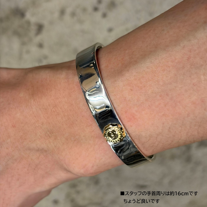 motoシルバーk18付バングル ワイルドスワンズ・パタゴニア正規販売店 GMMSTORE