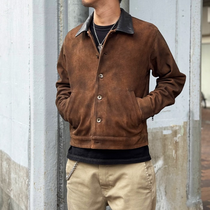 Schott スエードジャケット アメカジ　グランジ クランエポーレットスエードジャケット - 2PLAN | 60% - アジア