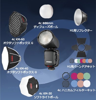 ストロボ】スピードライト HD-2MAX (型番: J304)【クリップオン】