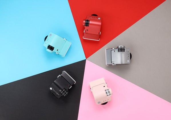 スピードライト Hi-5 5色を上から写した様子