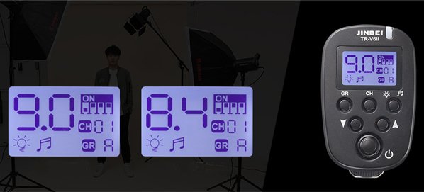 TR-V6IIの液晶画面例画像