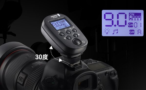 取り付けた際には30度の角度が付きます