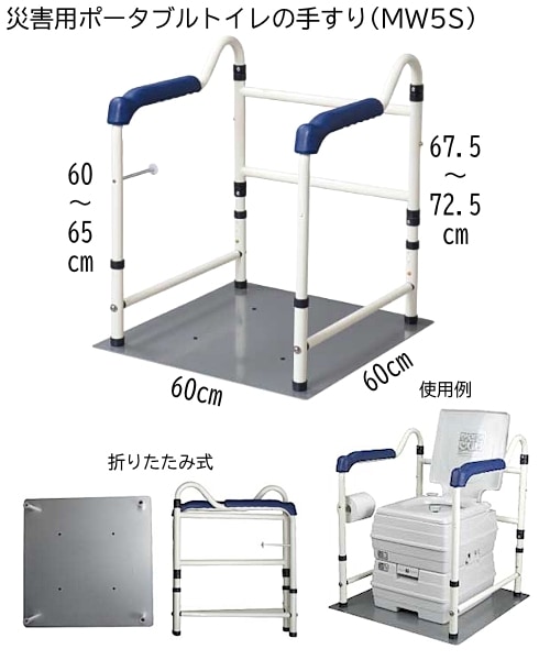 ビザ・ポータブル水洗トイレ 24Lタイプ-福祉発明品ショップ本店