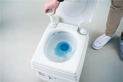ビザ・ポータブル水洗トイレ 24Lタイプ