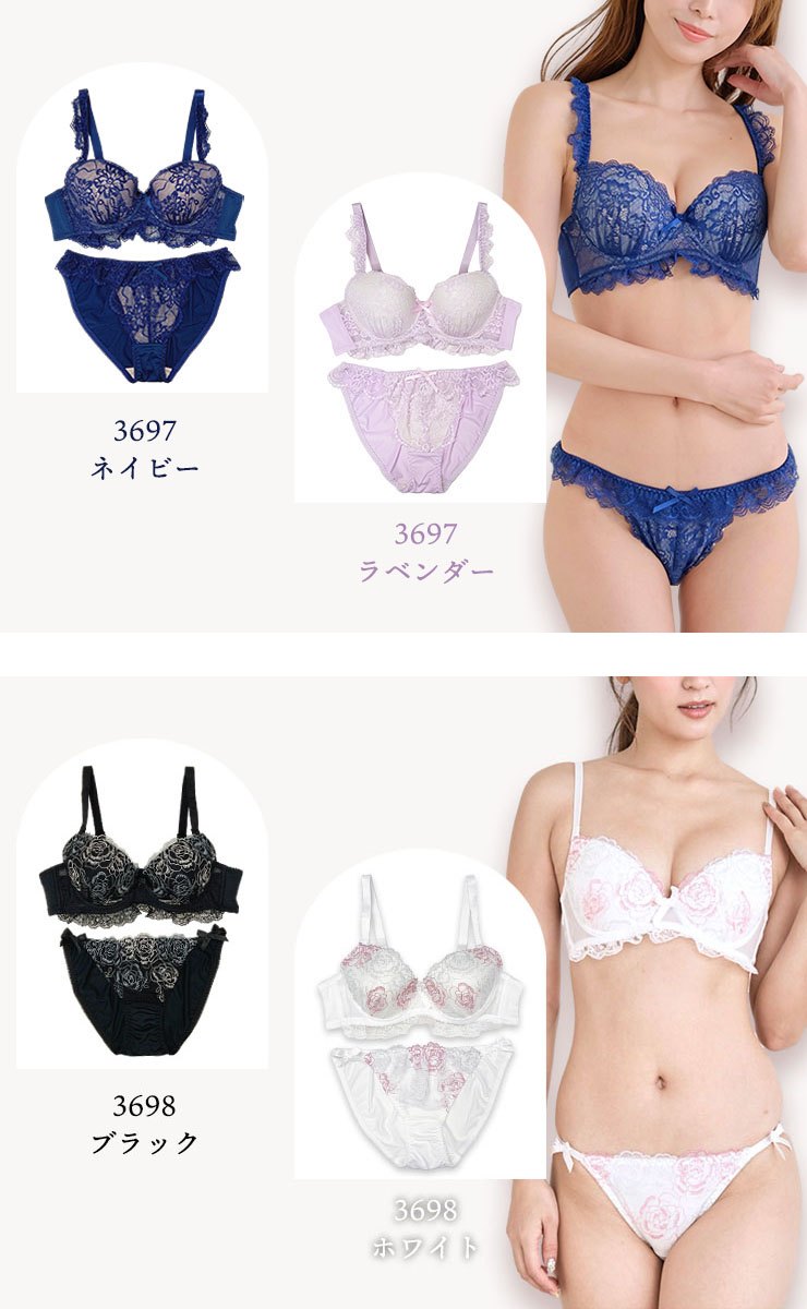ブラジャーショーツセット （Dカップ アンダー85/90/95/100） (j3-d)