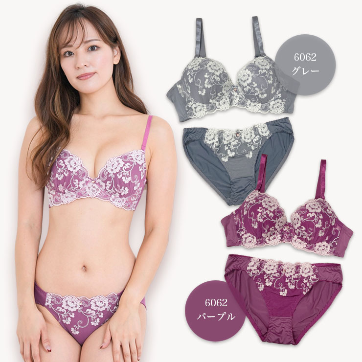 ソフトワイヤーブラジャー＆ショーツセット（Iカップ・アンダー70/75