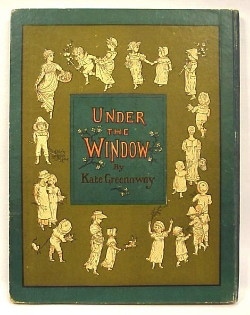 ケイト・グリーナウェイ「窓の下で」原本No.53 緑の門の前で-額絵の店 クラーベル