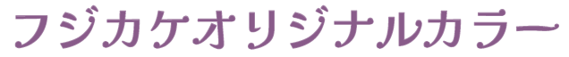 フジカケオリジナルカラー