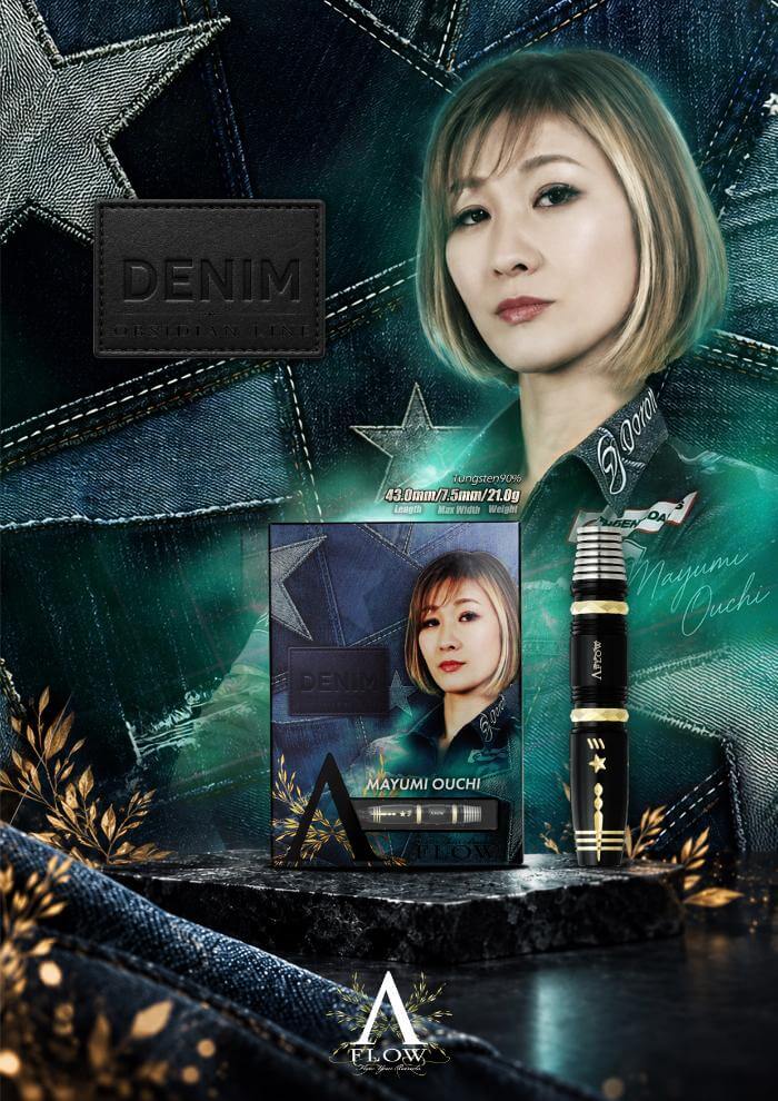 ダイナスティー 大内麻由美選手 デニム DYNASTY OBSIDIAN LINE DENIM